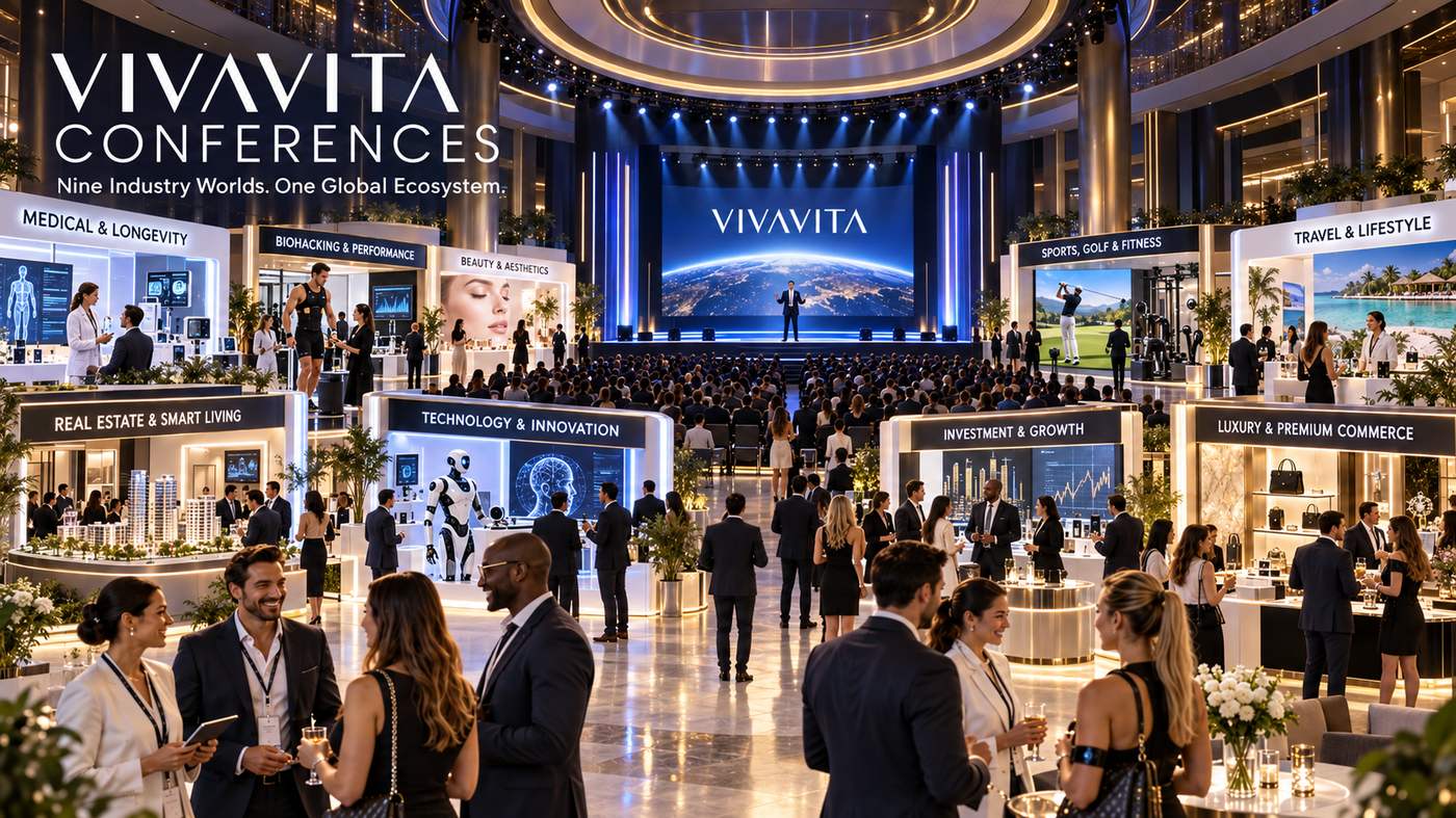 VIVAVITA Conferences — nine industry worlds, one global ecosystem