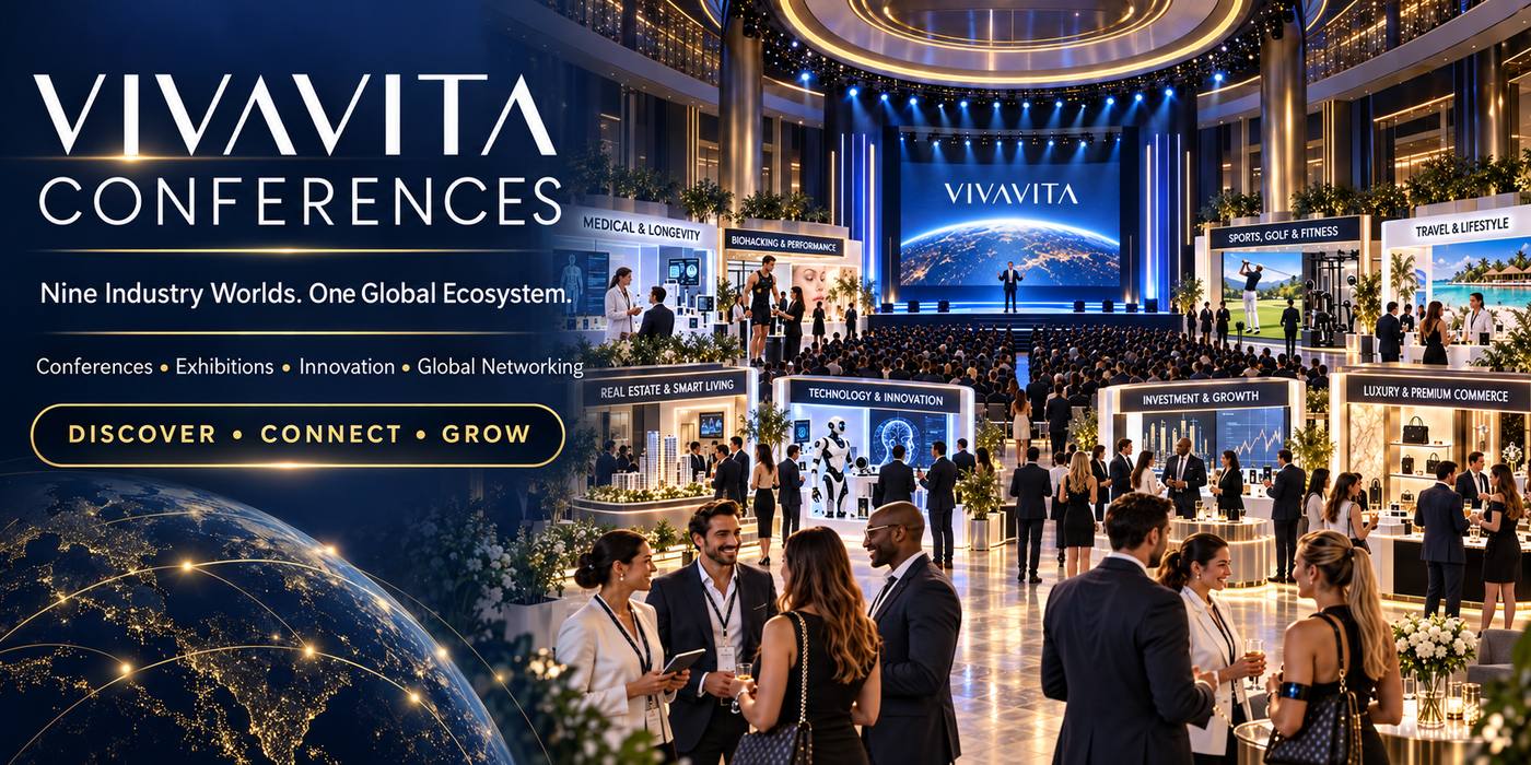 VIVAVITA Conferences — nine industry worlds, one global ecosystem