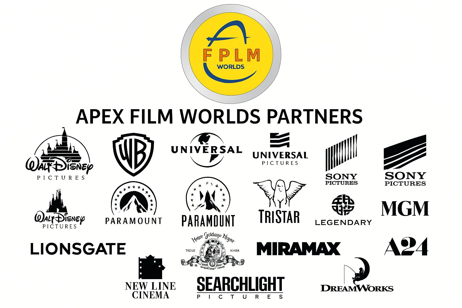 Apex film partners — partner brand board